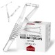 T-PA11 Sterile Disposable Plastic Piercing Forceps Warrior pliers Septum - 50 pcs