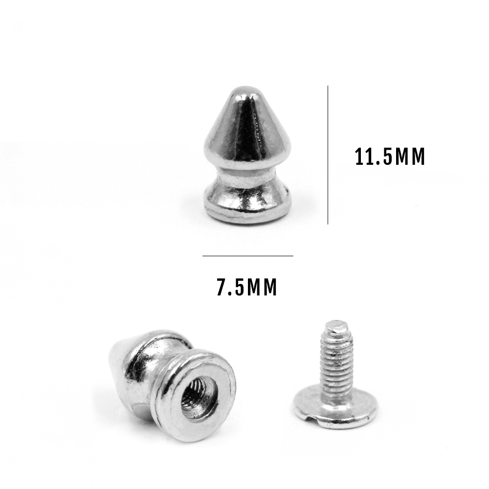 Studs with Screw Bullet  Package of 50/100 pcs