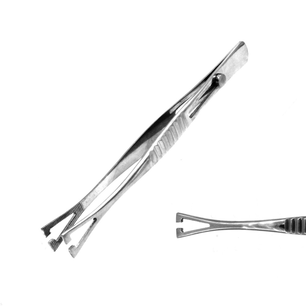 Pinza Tool for Tattoo & Piercing - Triangle Pinzette Opening