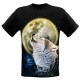 Rock Eagle T-shirt Wolf under the moon