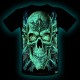 Caballo T-shirt Noctilucent Skull