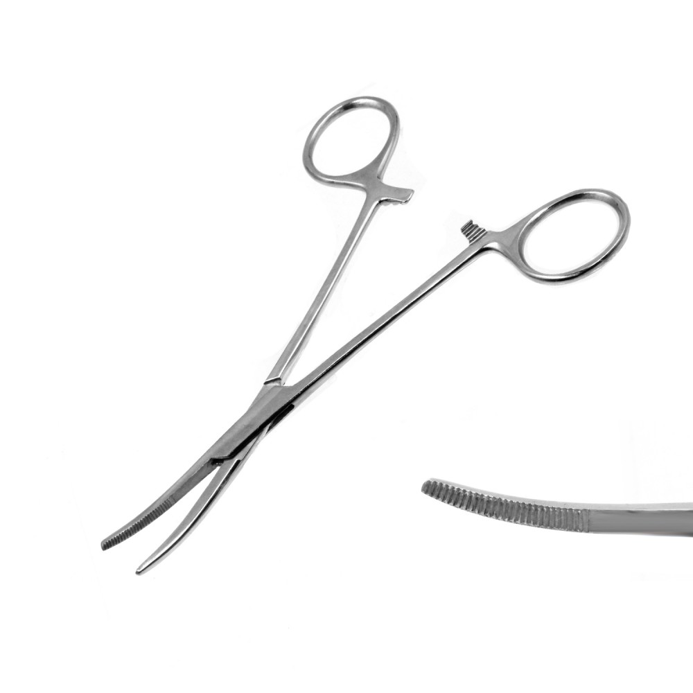 Curved Mosquito Piercing Pliers