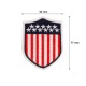 Patch  Badge with Stars and Stripes