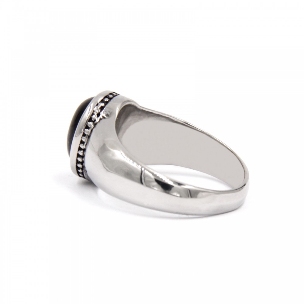 Ring with Oval Stone