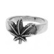 Ring Marijuana leaf