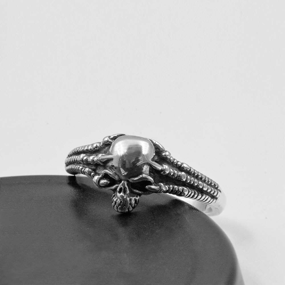 Silver Ring Skull