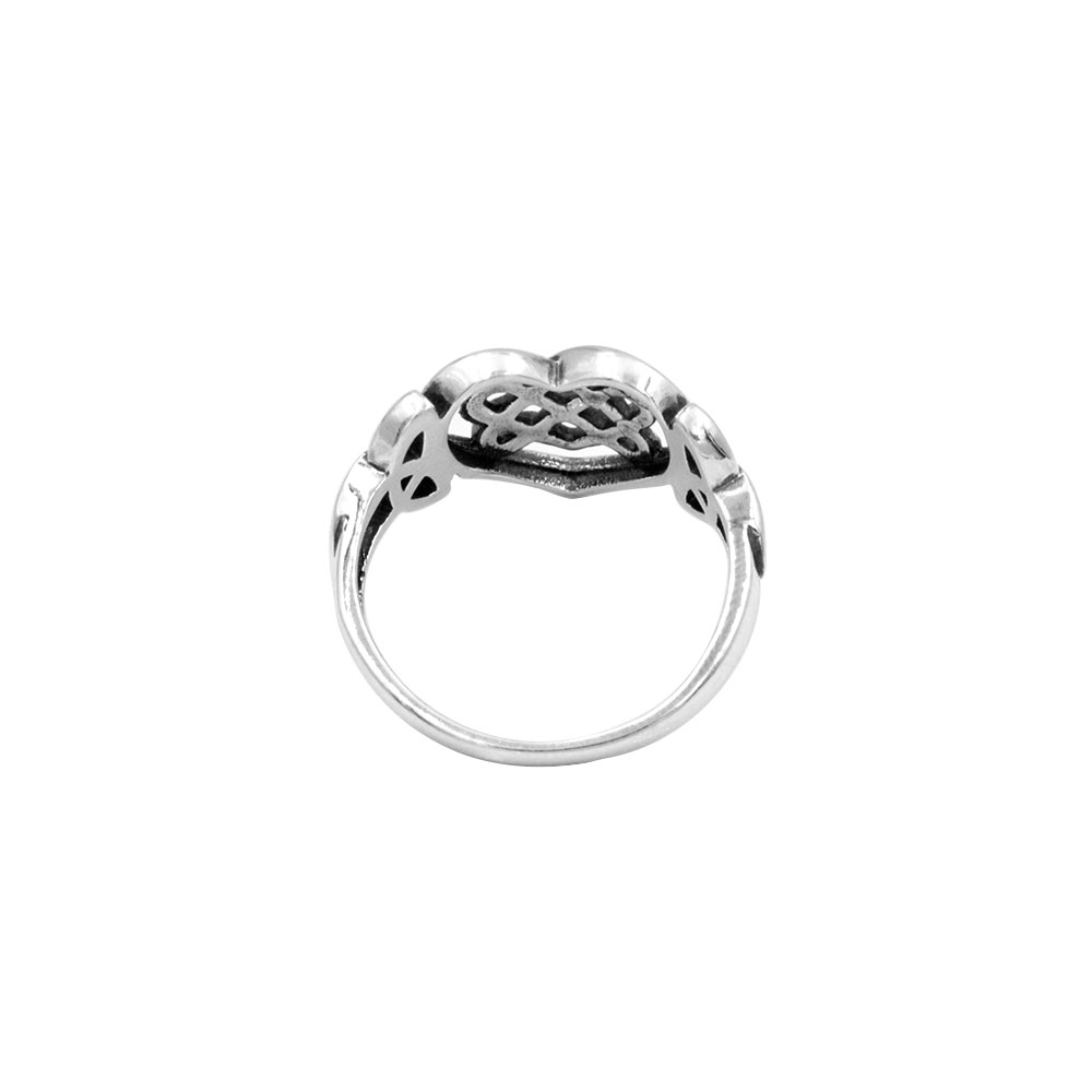 Silver Ring Heart