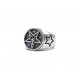 Ring Five-Pointed Star with Cow Head