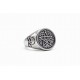 Ring Fice-Pointed Star with Skull and Crossbones