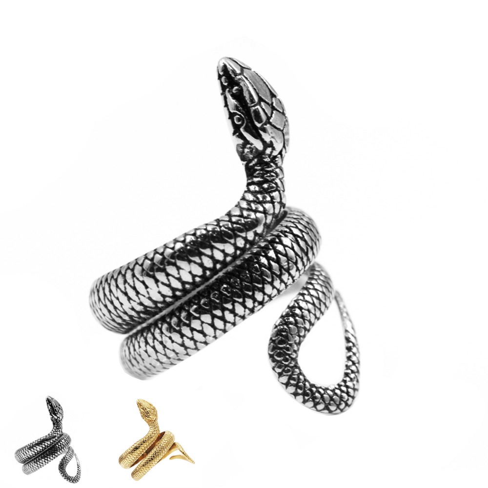 Vintage Cobra Snake Ring