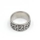 Ring with Celtic intertwined Vikings symbol