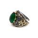 Ring with Green Gem