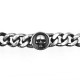 Bracelet Chain Skull in Steel