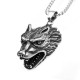 Necklace with Wolf Pendant