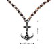 Cross Pendant Necklace in Stainless Steel with chain