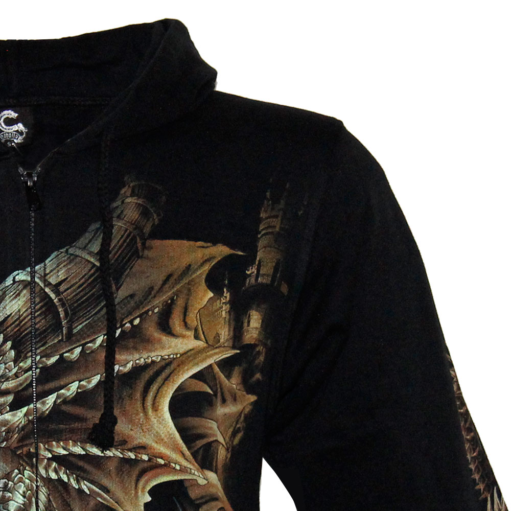 Hoodie with Dragon Glow in the Dark