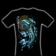 Rock Chang T-shirt Koi Effect 3D Noctilucent