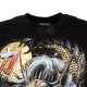 Rock Chang T-shirt Dragon Effect 3D and Noctilucent with Piercing