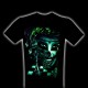 Rock Chang T-shirt Effect 3D and Noctilucent Joker