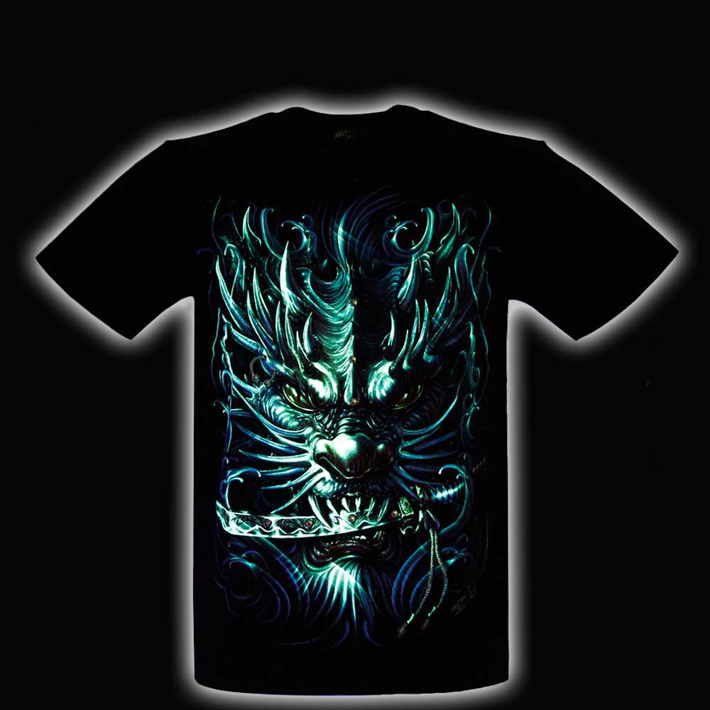 Rock Chang T-shirt Effect 3D and Noctilucent Dragon