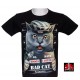 Rock Chang T-shirt Cat Effect 3D Noctilucent with Piercing