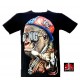 Rock Chang T-shirt Gangster Gorilla Effect 3D and Noctilucent with Piercing