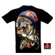 Rock Chang T-shirt Gangster Gorilla Effect 3D and Noctilucent with Piercing