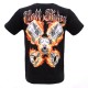 Rock Chang T-shirt Skull and Motorcycle