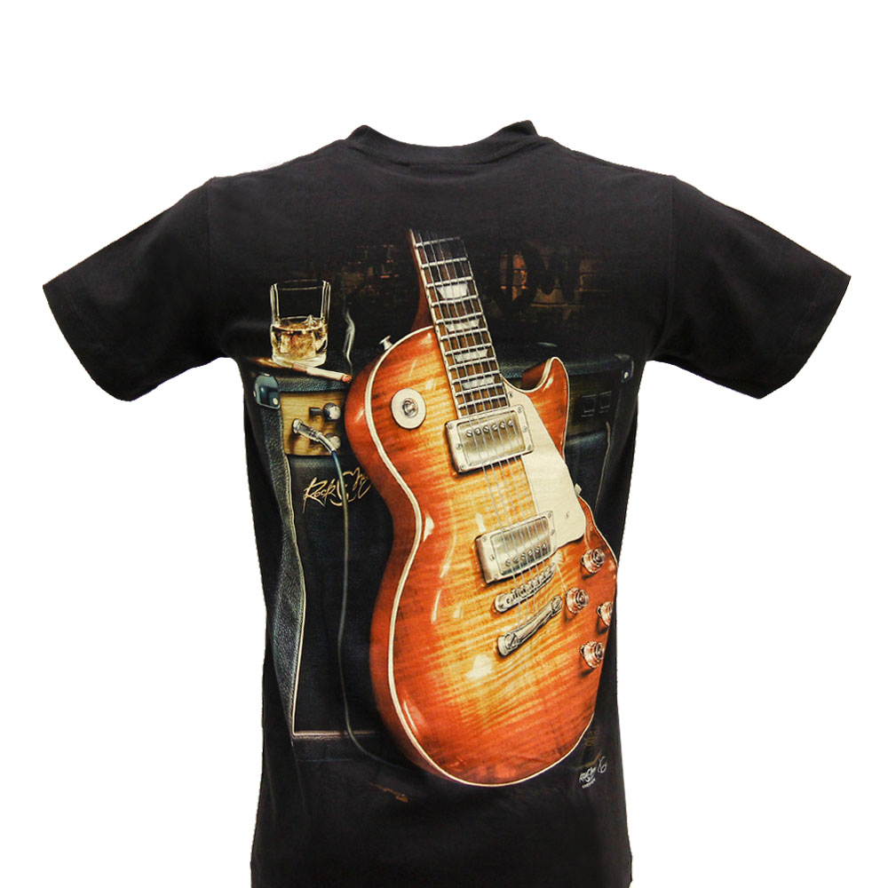 Rock Chang T-shirt Noctilucent Guitar