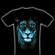 Rock Chang T-shirt Noctilucent Lion Head
