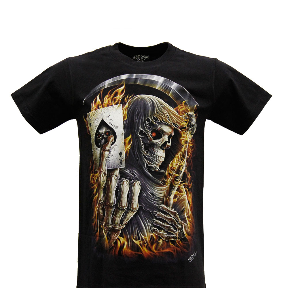 Rock Chang T-shirt Noctilucent the Reager on Fire
