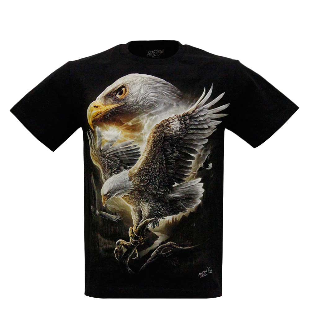 Rock Chang T-shirt Noctilucent Eagle