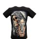 Rock Eagle T-shirt Skeleton with Pistal