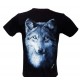 Rock Chang T-shirt HD Wolf with Blue Eyes