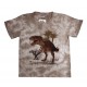 T-shirt Kid Tie-dye Dinosaur