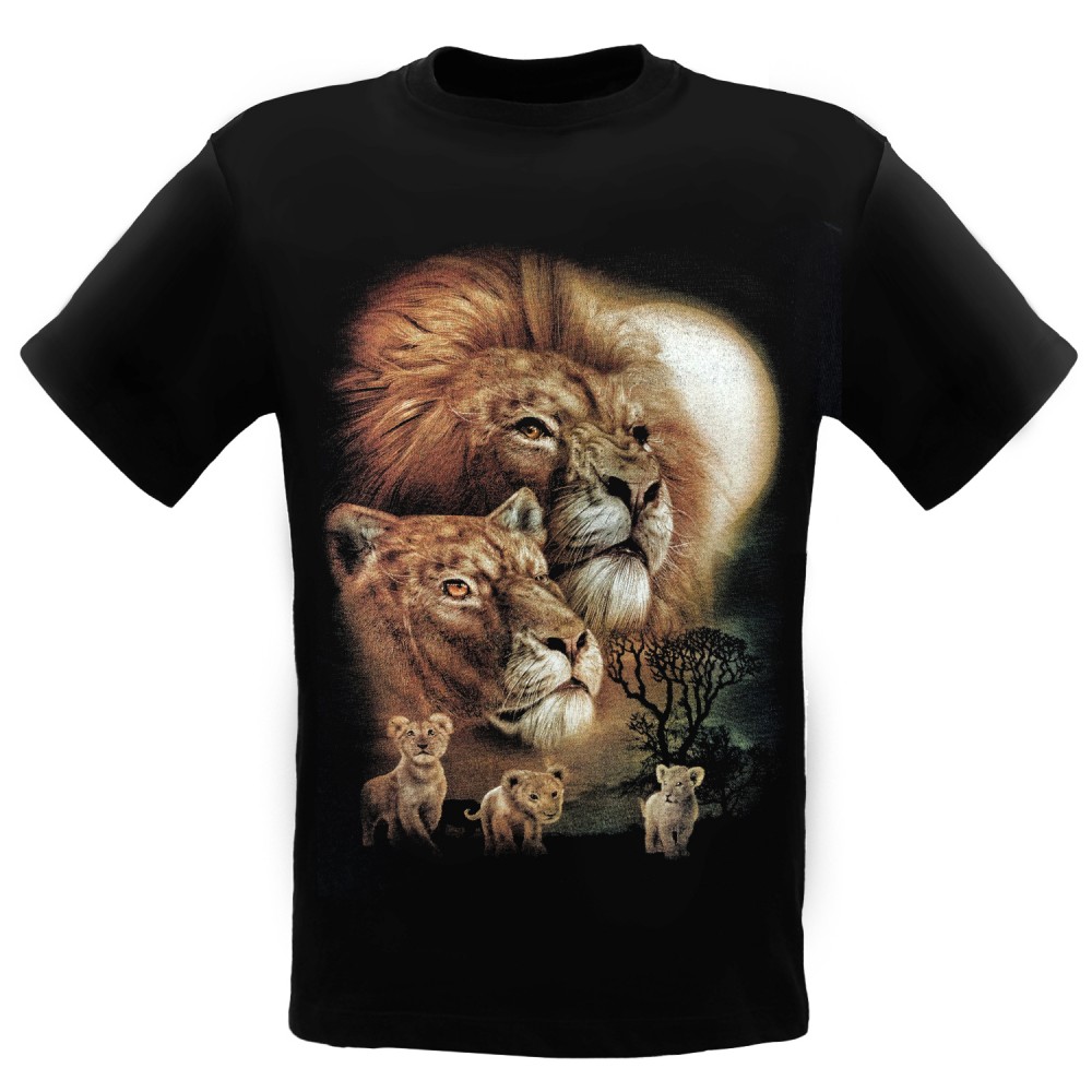 Kid T-shirt Noctilucent Lions