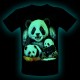Kid T-shirt Noctilucent Panda