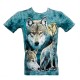 T-shirt Kid Tie-dye Wolf