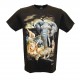 Caballo T-shirt Noctilucent Animals in the Jungle