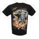 Caballo T-shirt Noctilucent Animals in the Jungle