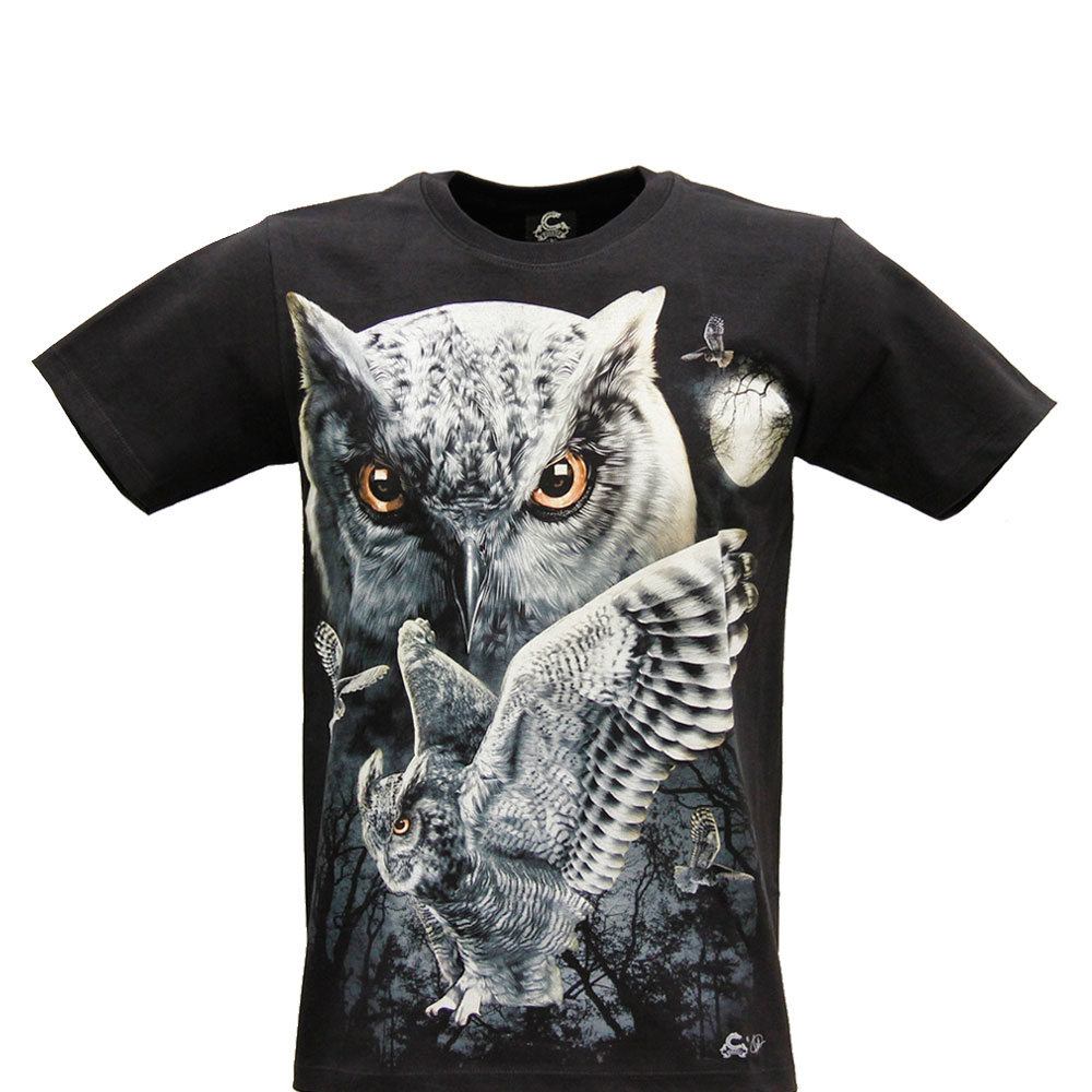Caballo T-shirt Noctilucent Owl