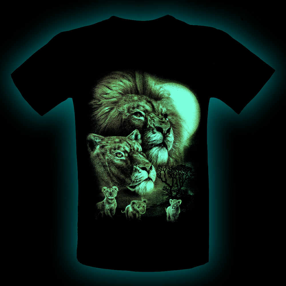 Caballo T-shirt Noctilucent Lion
