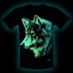 T-shirt Noctilucent Wolf