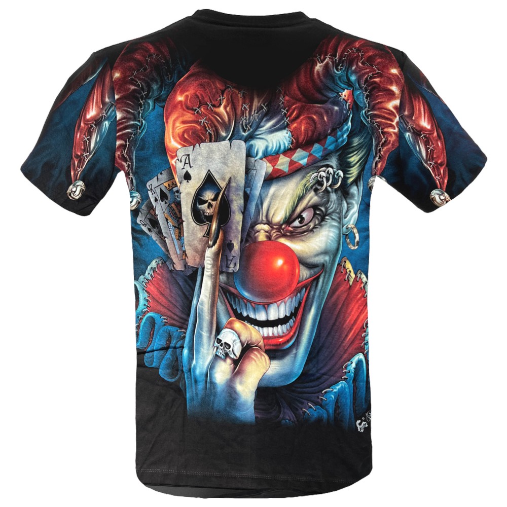 CABALLO T-shirt Clown and Poker