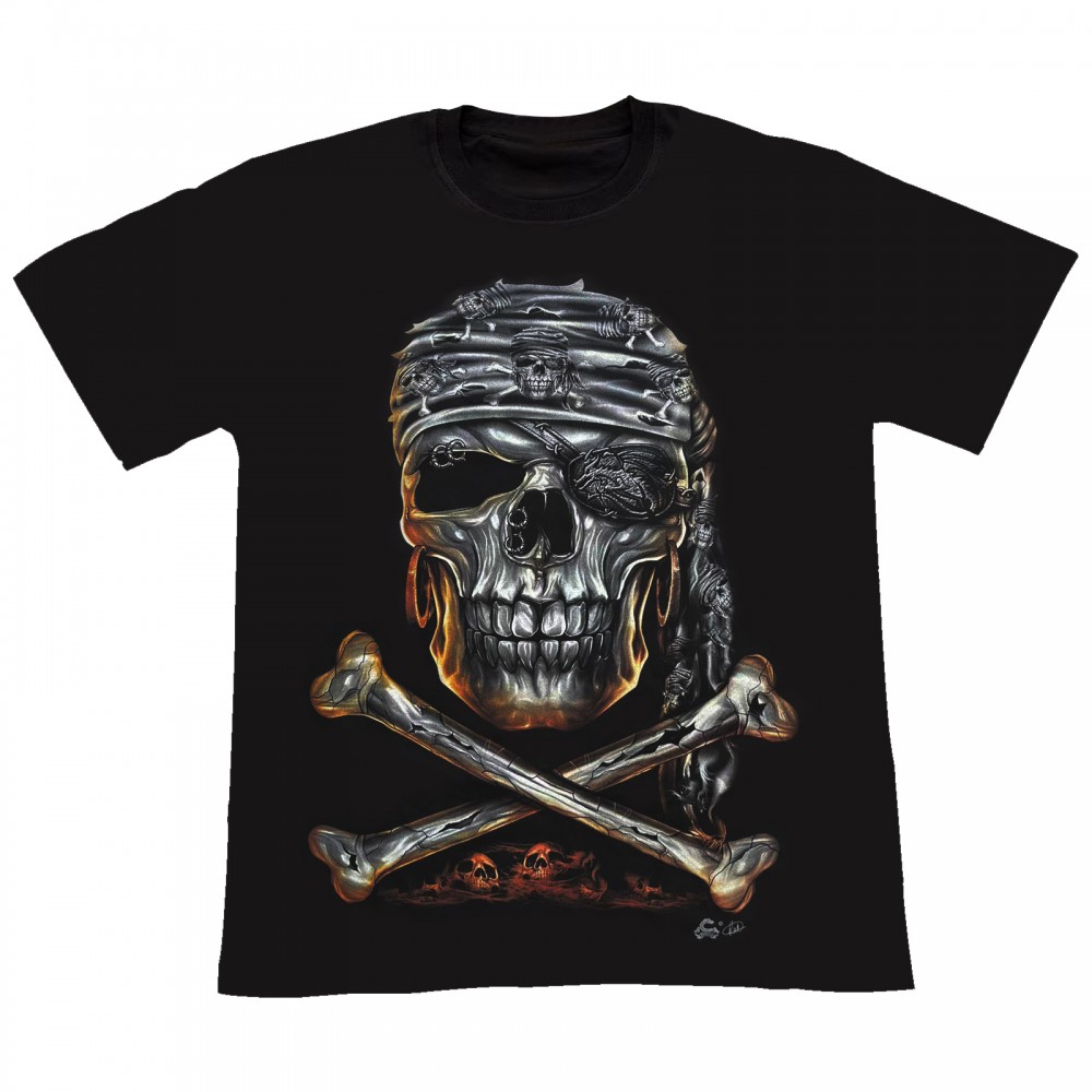 Caballo T-shirt Skull