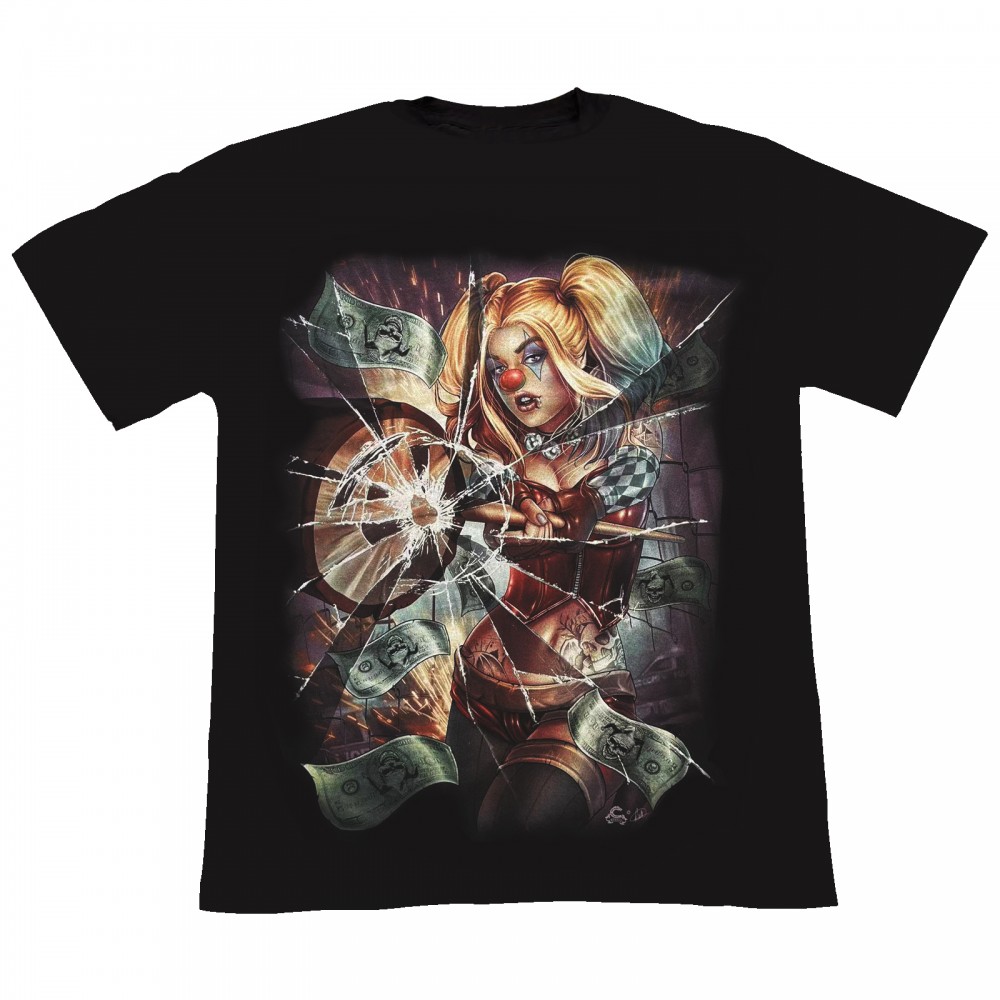 Caballo T-shirt Harley Quinn