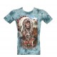T-shirt Tie-Dye Indian with Eagle