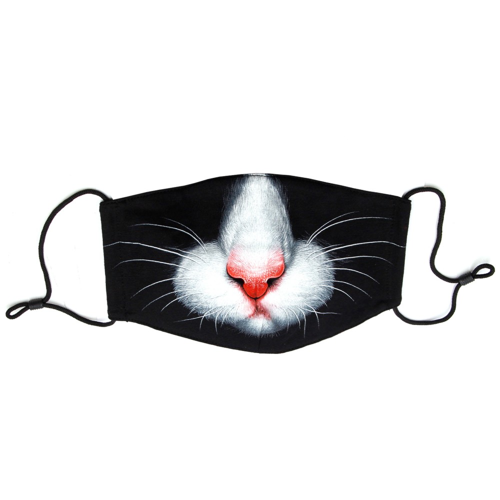 Mask with Kitten print