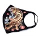 Print mask with tiger