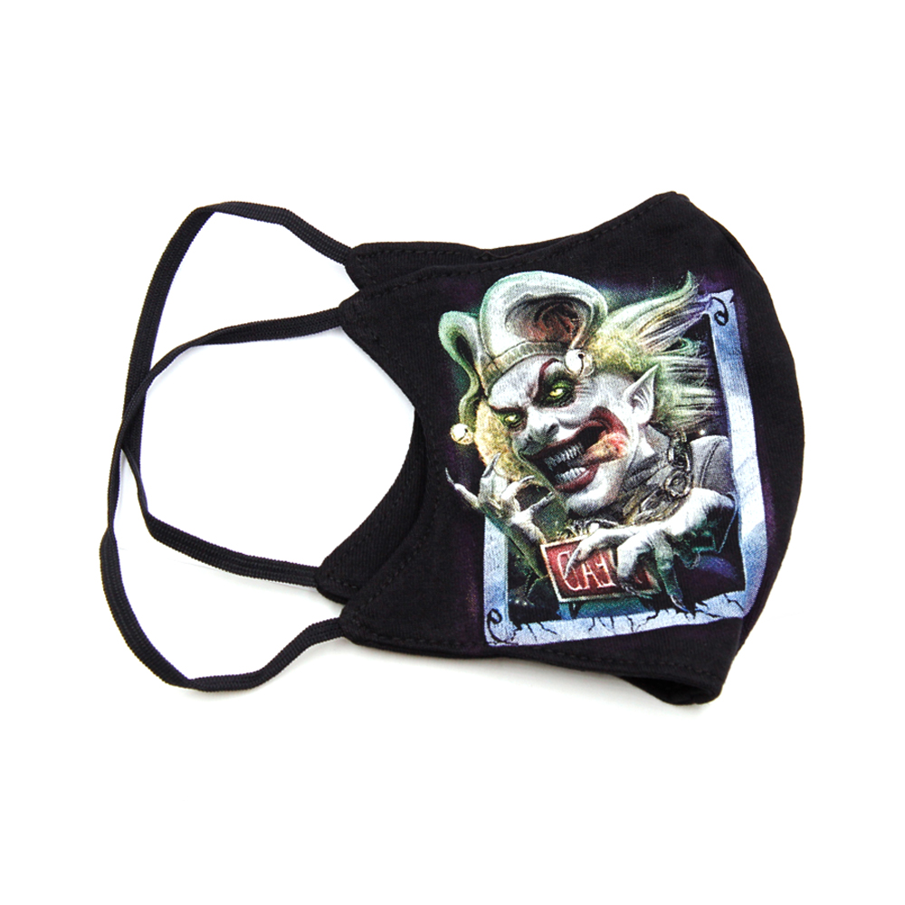 Print mask with  Evil Clown